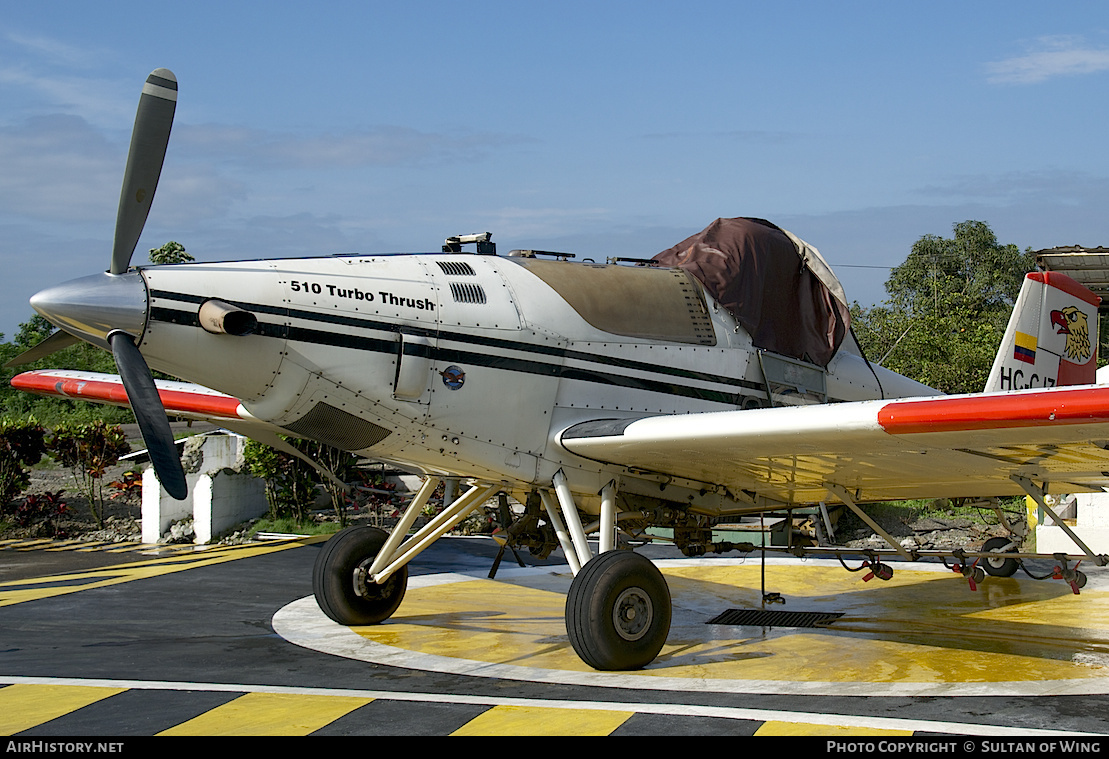 Aircraft Photo of HC-CJZ | Thrush S2R-T34 Thrush 510P | Megsareal | AirHistory.net #48203