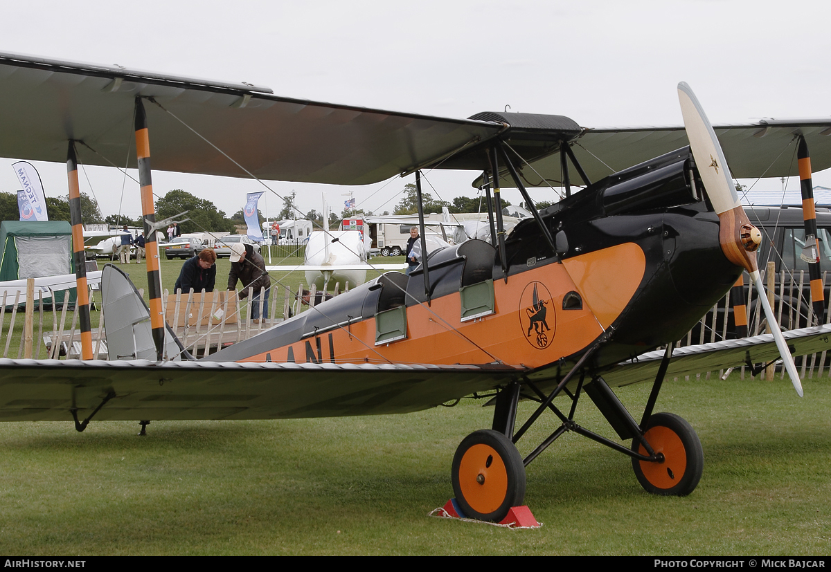 Aircraft Photo of G-AANL | De Havilland D.H. 60M Moth | National Flying Service | AirHistory.net #48218