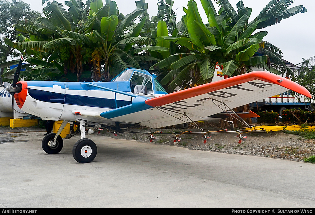 Aircraft Photo of HC-BTA | Cessna T188C Ag Husky | Labores Aereas | AirHistory.net #48240