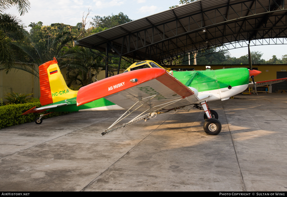 Aircraft Photo of HC-CKA | Cessna T188C Ag Husky | AeroAgripac | AirHistory.net #48247