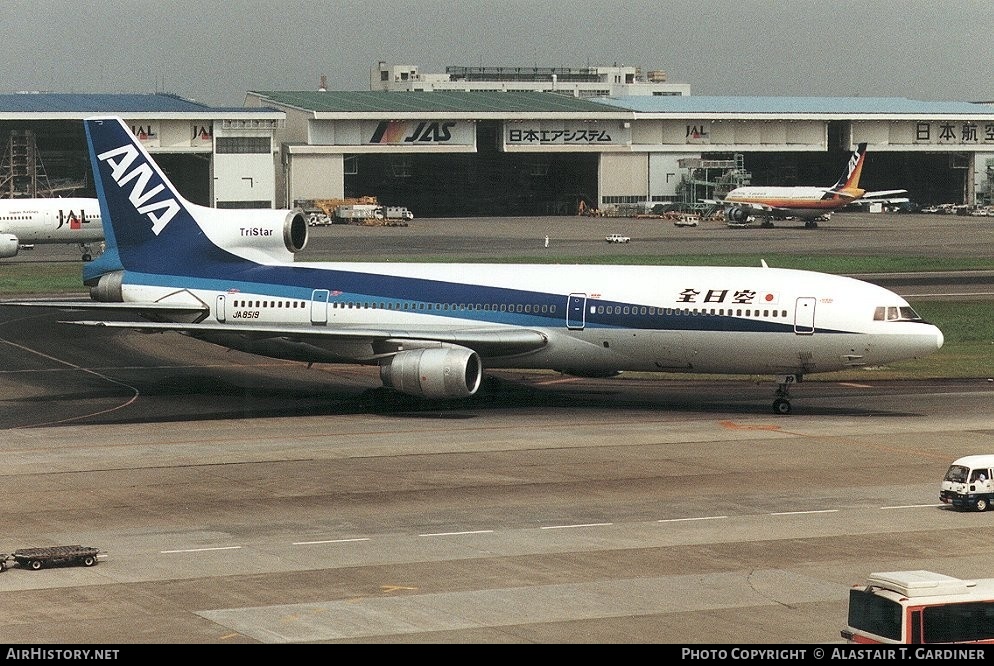 Aircraft Photo of JA8519 | Lockheed L-1011-385-1 TriStar 1 | All Nippon Airways - ANA | AirHistory.net #48255