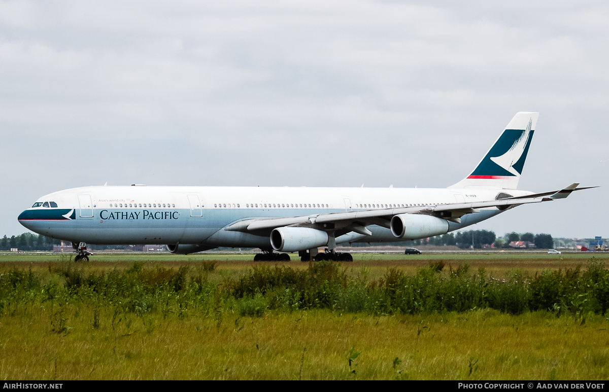 Aircraft Photo of B-HXB | Airbus A340-313X | Cathay Pacific Airways | AirHistory.net #48276