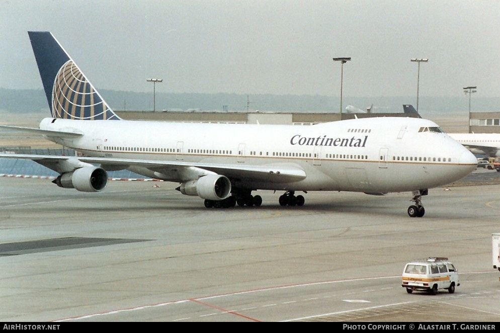 Aircraft Photo of N78019 | Boeing 747-230B | Continental Airlines | AirHistory.net #48280