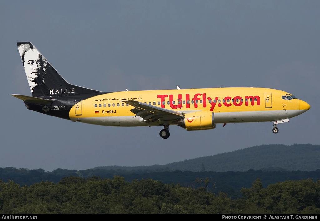 Aircraft Photo of D-AGEJ | Boeing 737-3L9 | TUIfly | AirHistory.net #48294