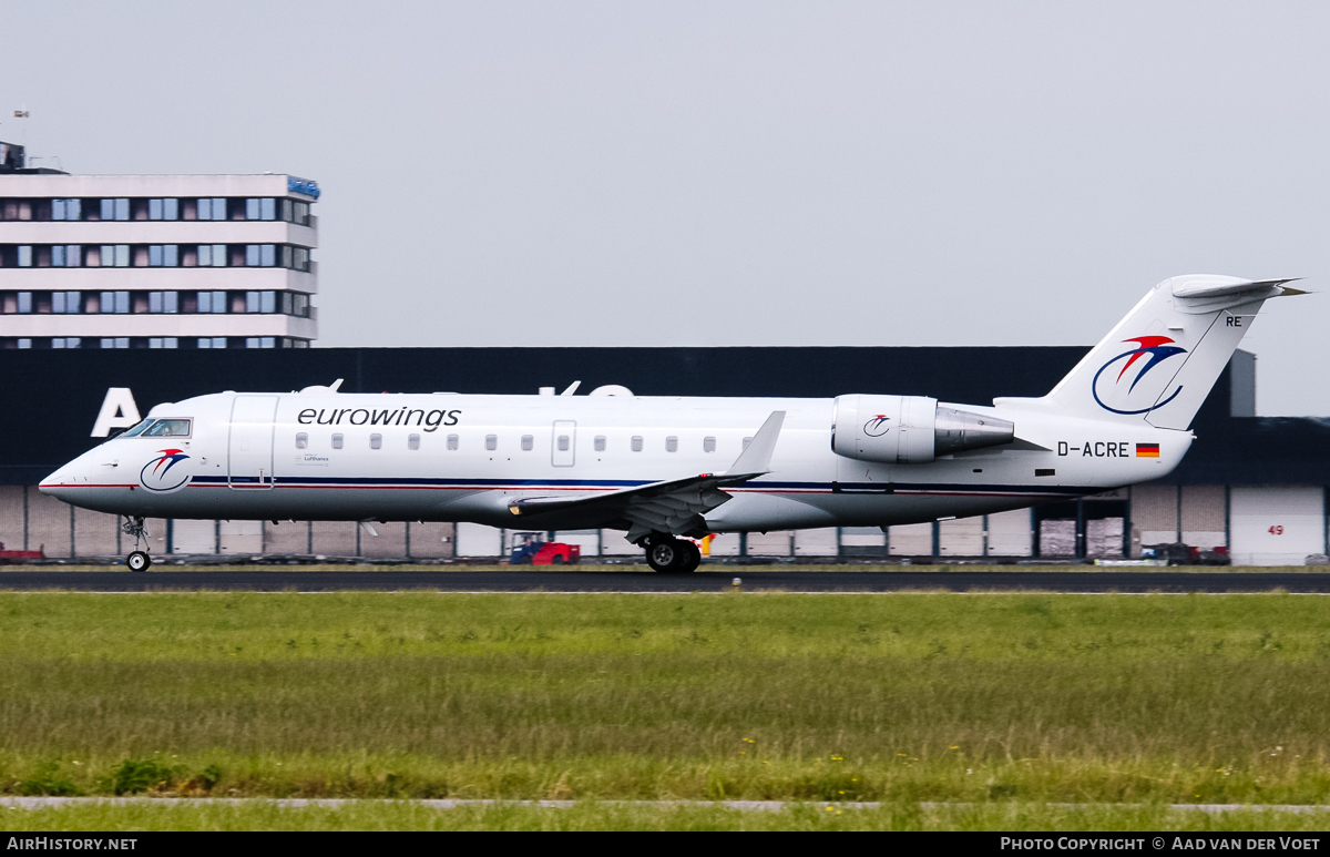 Aircraft Photo of D-ACRE | Bombardier CRJ-200ER (CL-600-2B19) | Eurowings | AirHistory.net #48305