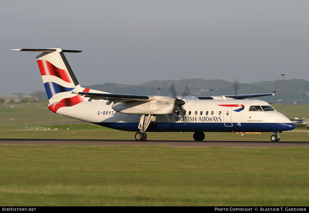 Aircraft Photo of G-BRYZ | Bombardier DHC-8-311Q Dash 8 | British Airways | AirHistory.net #48312