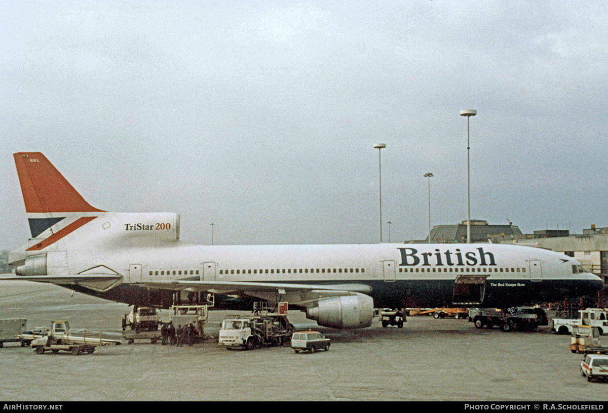 Aircraft Photo of G-BHBL | Lockheed L-1011-385-1-15 TriStar 200 | British Airways | AirHistory.net #48319