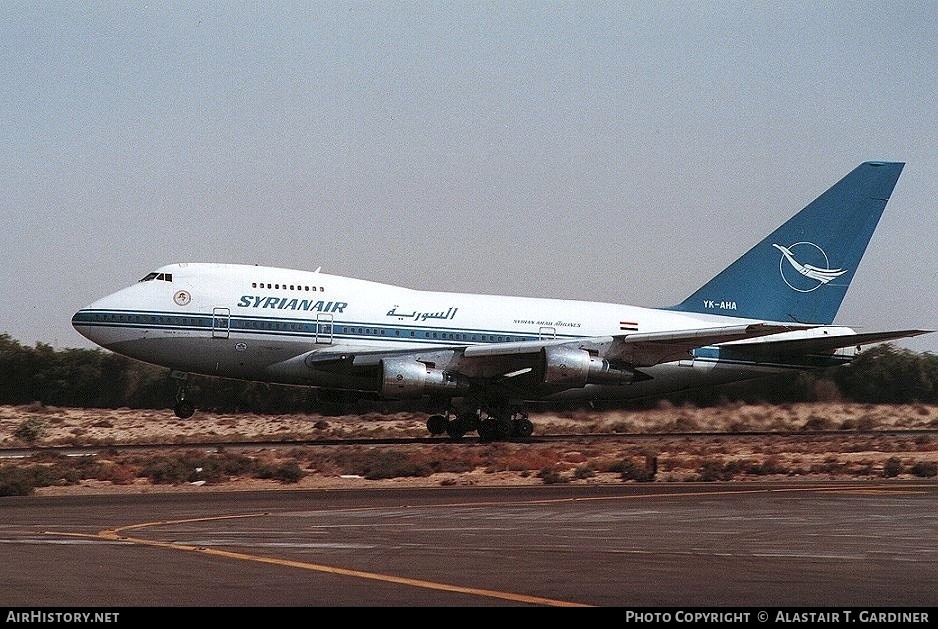 Aircraft Photo of YK-AHA | Boeing 747SP-94 | Syrian Air - Syrian Arab Airlines | AirHistory.net #48323