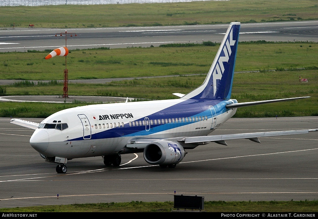 Aircraft Photo of JA305K | Boeing 737-54K | Air Nippon - ANK | AirHistory.net #48333