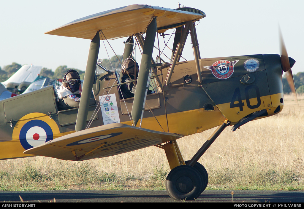 Aircraft Photo of VH-ABL / N9140 | De Havilland D.H. 82A Tiger Moth | Australia - Air Force | AirHistory.net #48336