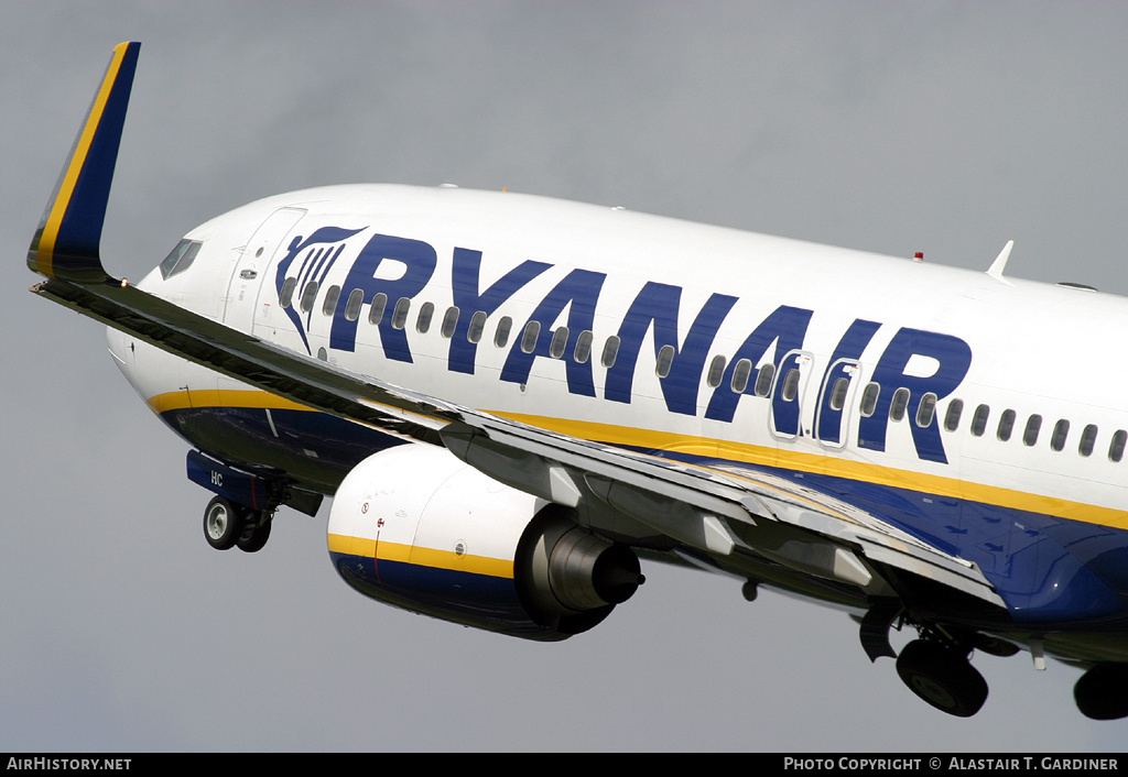 Aircraft Photo of EI-DHC | Boeing 737-8AS | Ryanair | AirHistory.net #48338