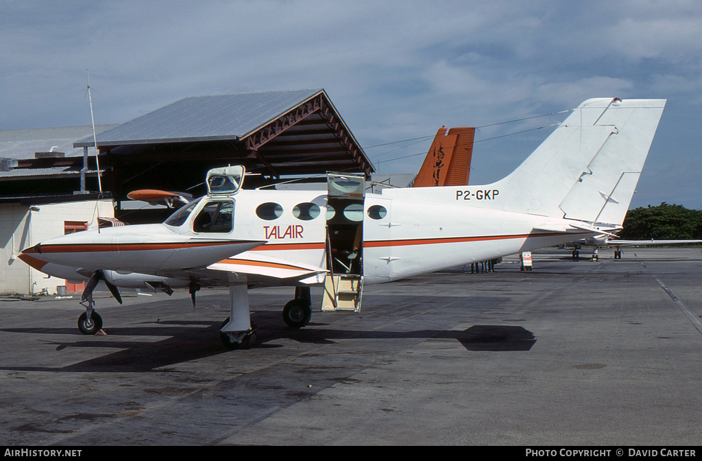Aircraft Photo of P2-GKP | Cessna 402A | Talair - Tourist Airline of Niugini | AirHistory.net #48346