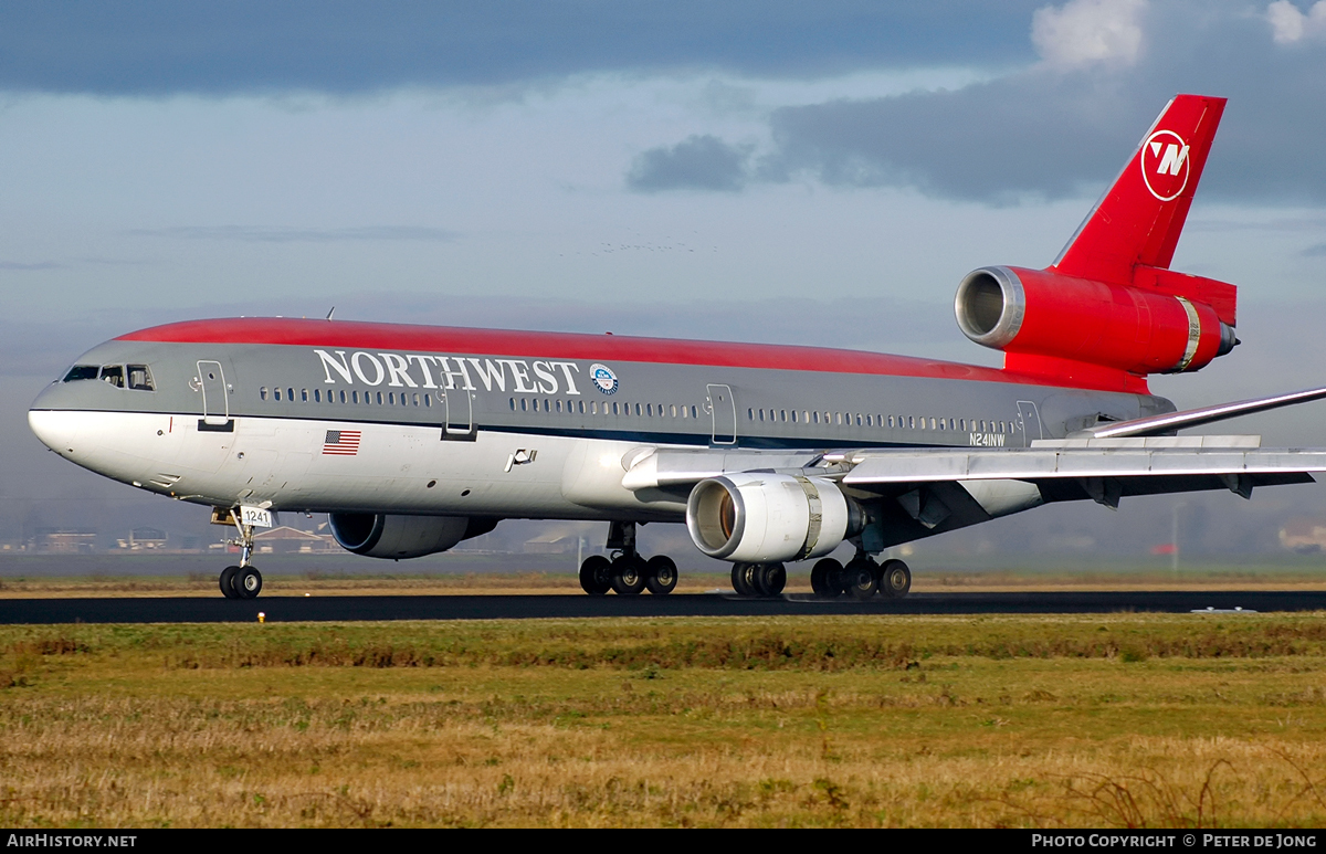 Aircraft Photo of N241NW | McDonnell Douglas DC-10-30 | Northwest Airlines | AirHistory.net #48373