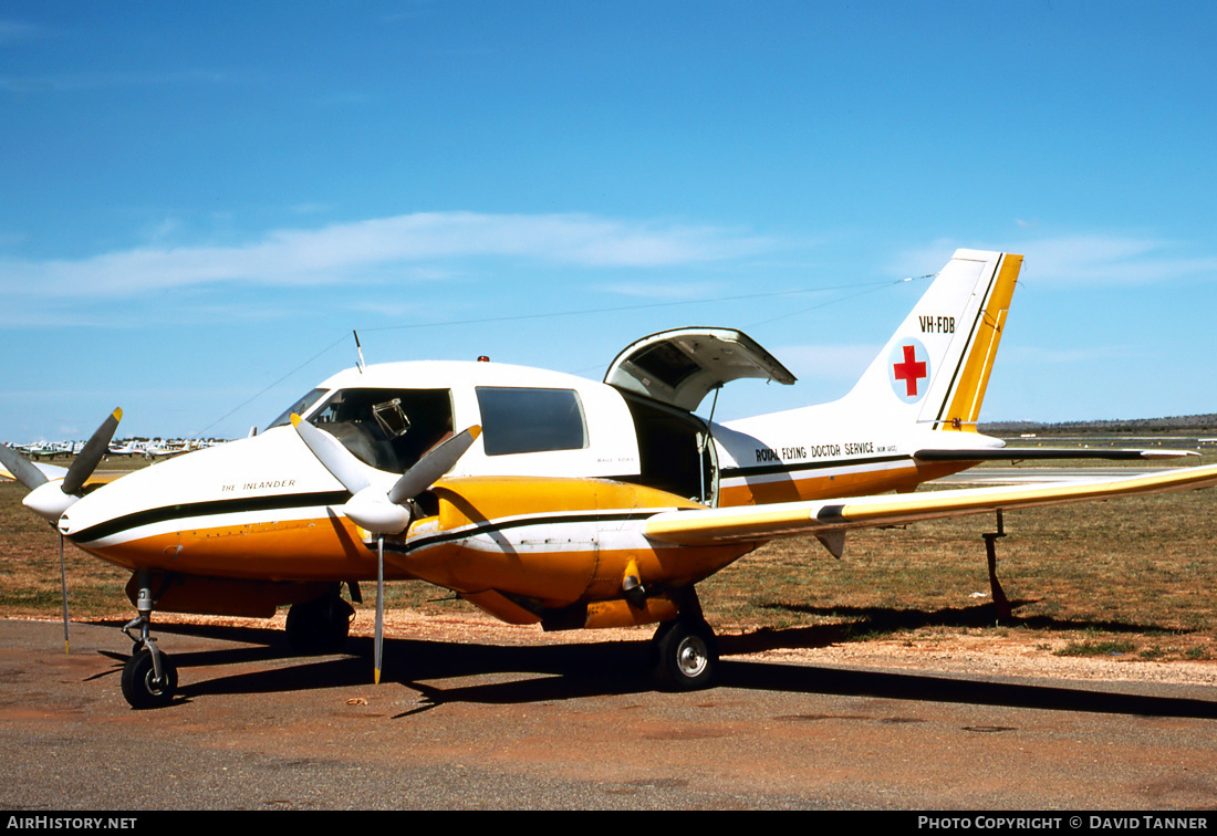 Aircraft Photo of VH-FDB | Beagle B.206S Series 2 | Royal Flying Doctor Service - RFDS | AirHistory.net #48380
