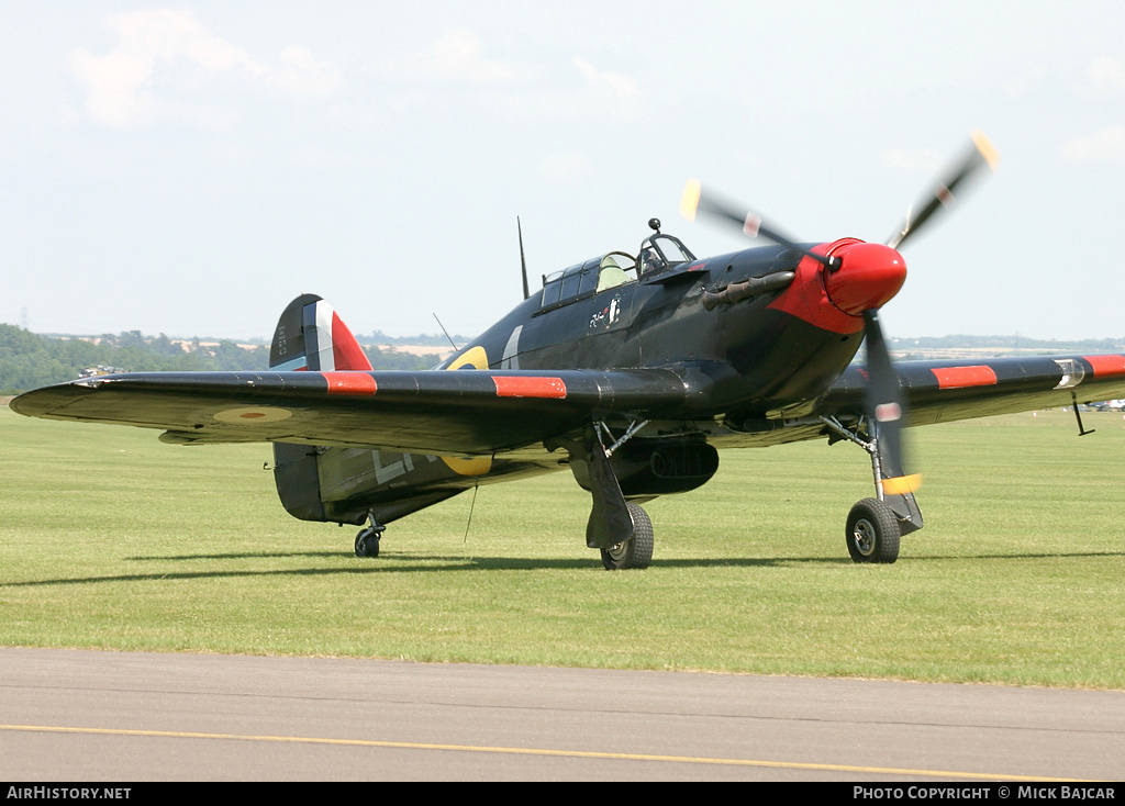 Aircraft Photo of G-HURR | Hawker Hurricane Mk12 | UK - Air Force | AirHistory.net #48388