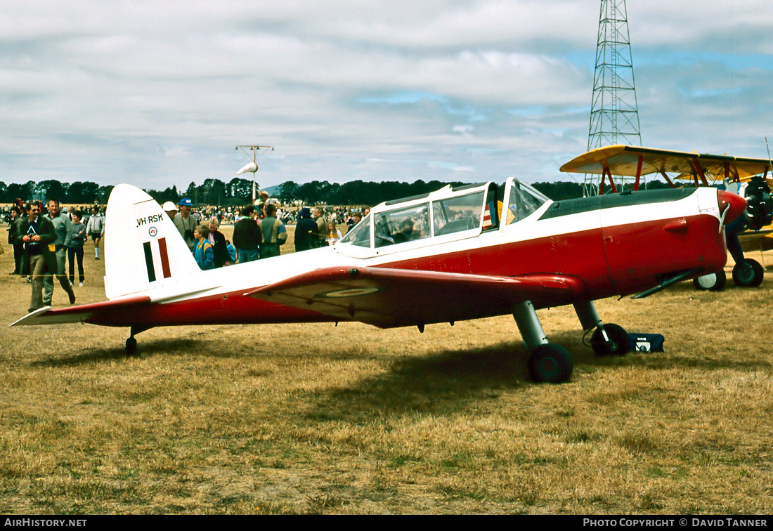 Aircraft Photo of VH-RSK | De Havilland DHC-1 Chipmunk Mk22 | UK - Air Force | AirHistory.net #48401