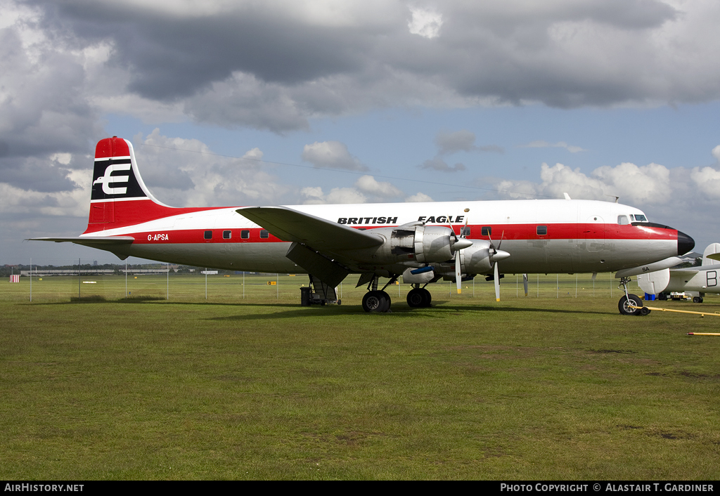 Aircraft Photo of G-APSA | Douglas DC-6A(C) | British Eagle International Airlines | AirHistory.net #48402