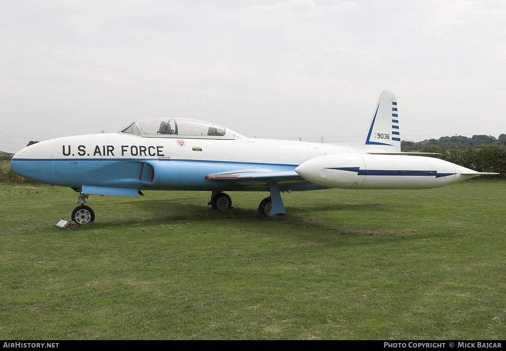 Aircraft Photo of 51-9036 / AF51-9036 | Lockheed T-33A | USA - Air Force | AirHistory.net #48409