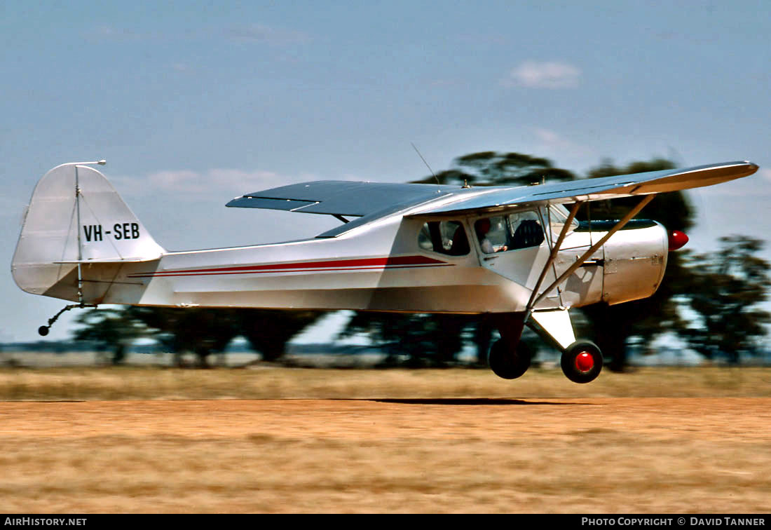 Aircraft Photo of VH-SEB | Auster J-5 | AirHistory.net #48412