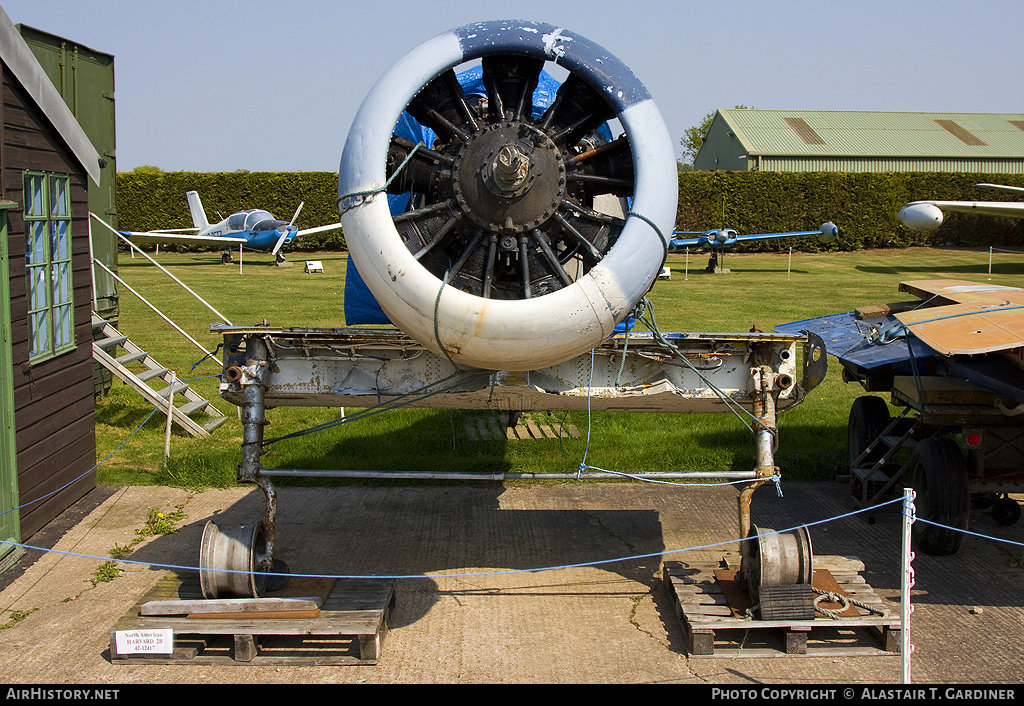 Aircraft Photo of 42-12417 | North American AT-16 Harvard IIB | AirHistory.net #48430