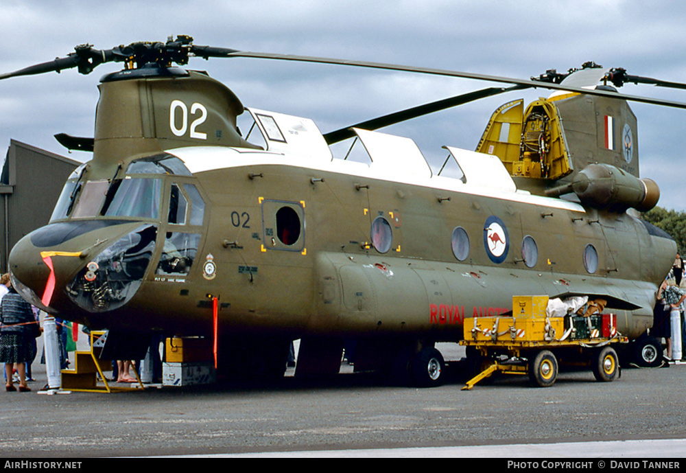 Aircraft Photo of A15-002 | Boeing Vertol CH-47C Chinook | Australia - Air Force | AirHistory.net #48431