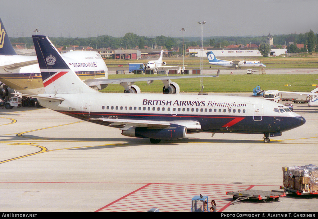 Aircraft Photo of G-BKYG | Boeing 737-236/Adv | British Airways Birmingham | AirHistory.net #48436