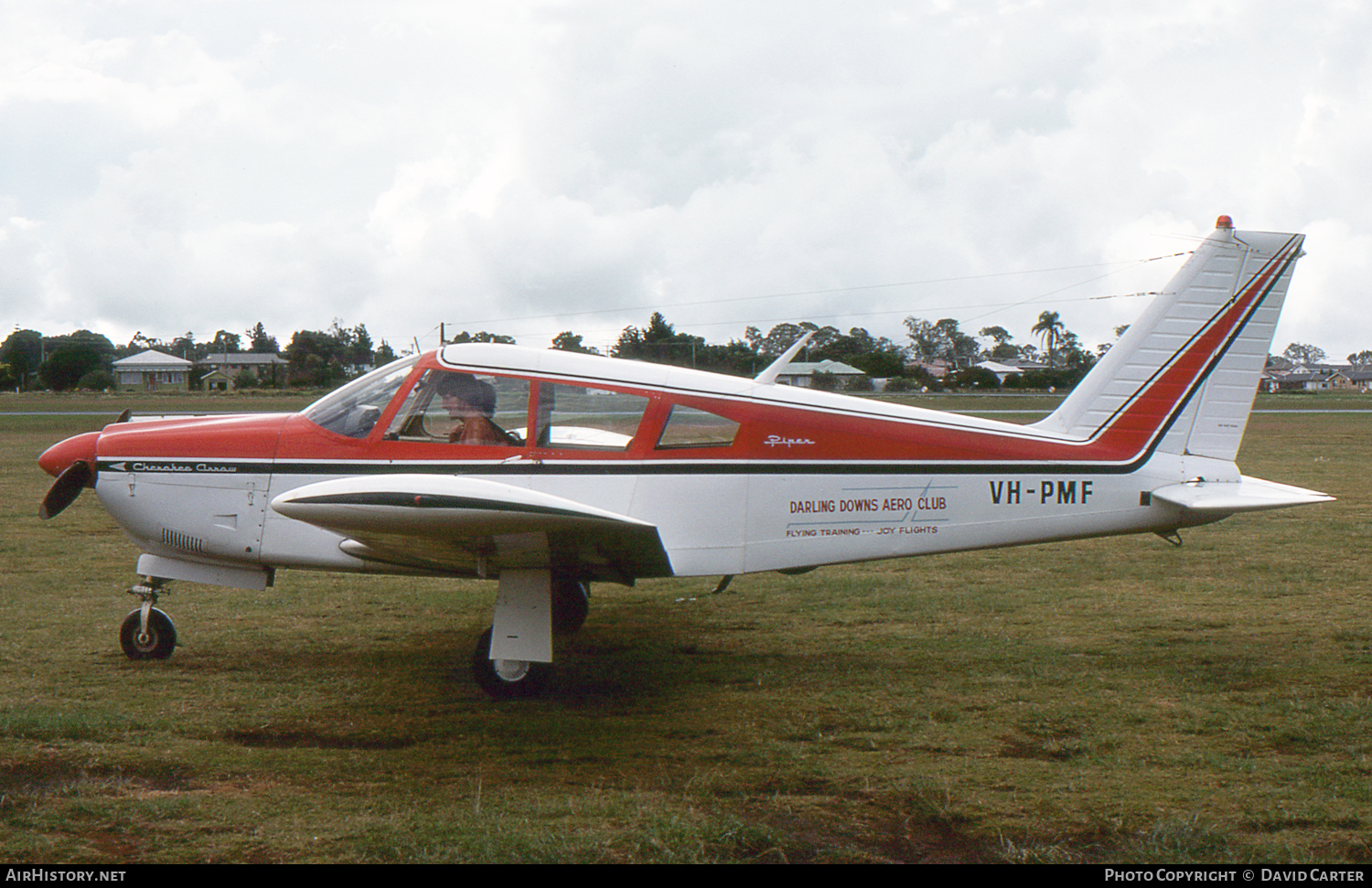 Aircraft Photo of VH-PMF | Piper PA-28R-180 Cherokee Arrow | Darling Downs Aero Club | AirHistory.net #48439