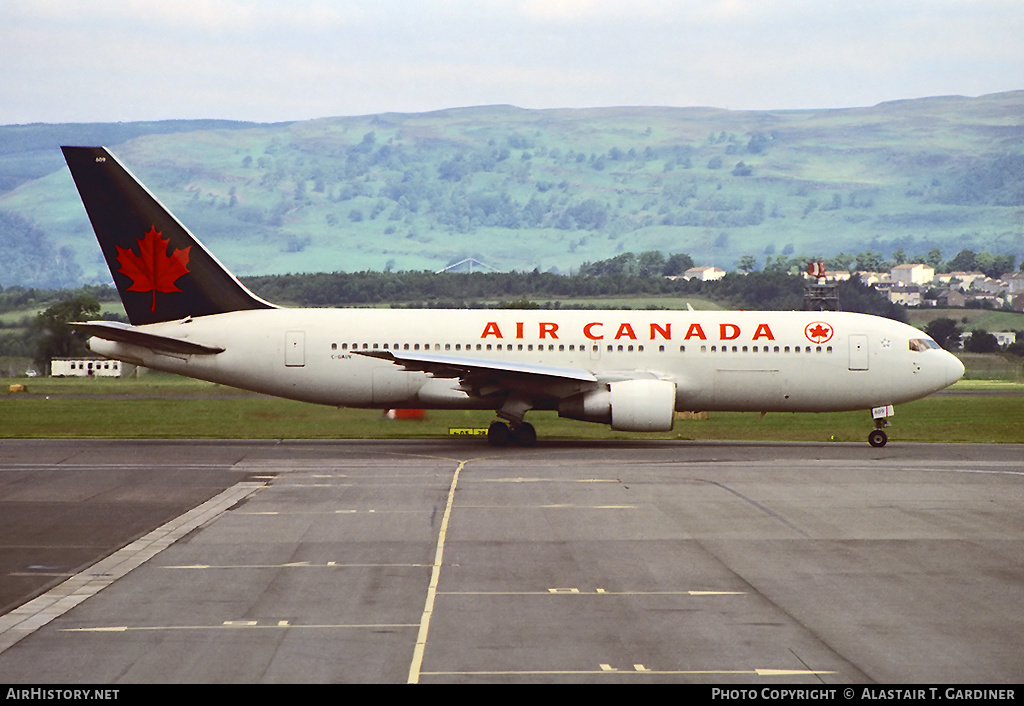 Aircraft Photo of C-GAUY | Boeing 767-233 | Air Canada | AirHistory.net #48445