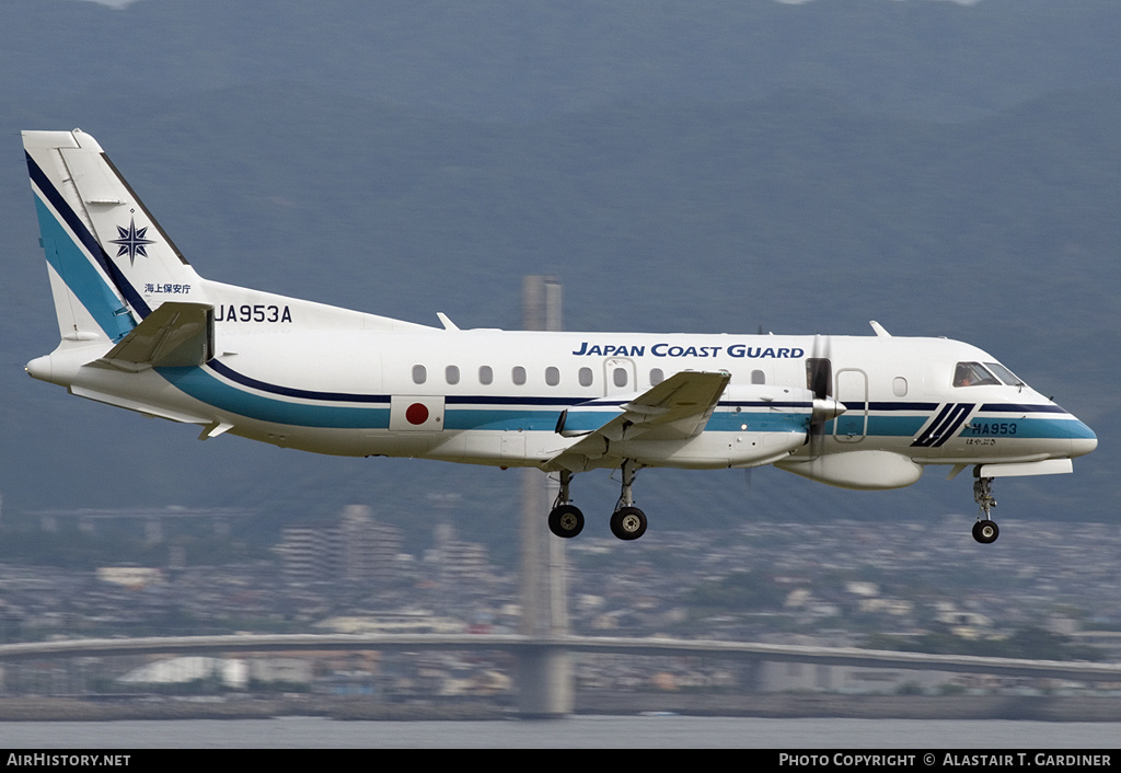 Aircraft Photo of JA953A | Saab 340B/Plus SAR-200 | Japan Coast Guard | AirHistory.net #48461