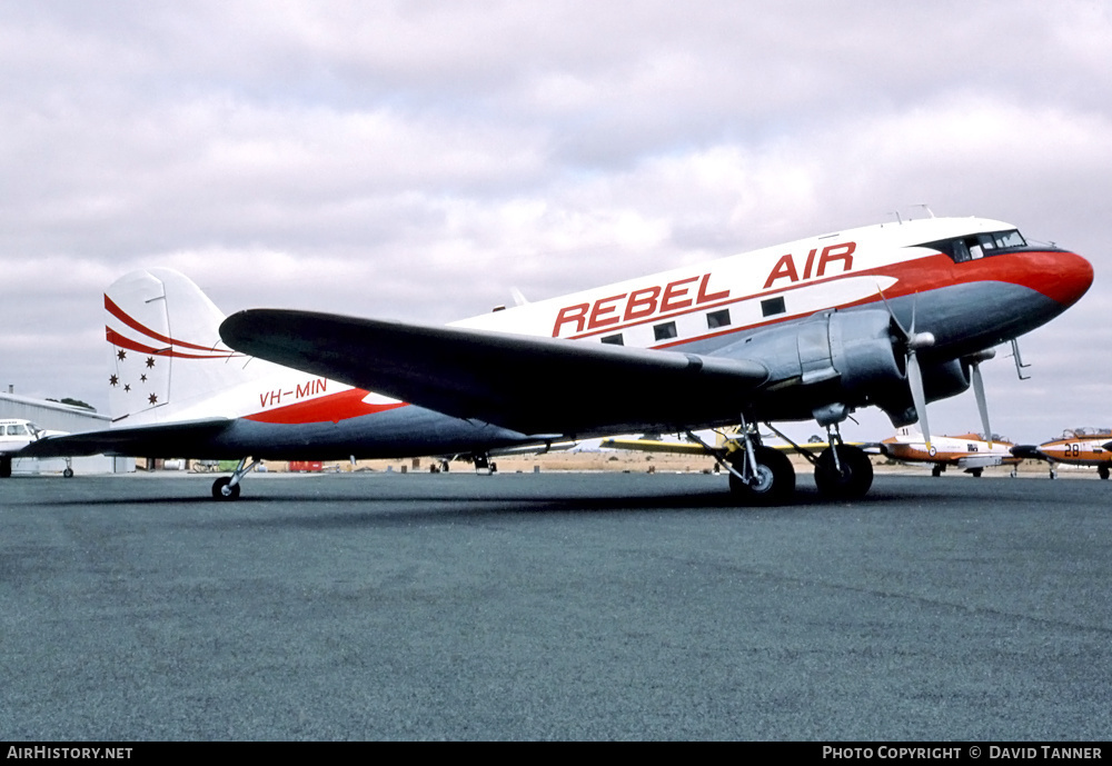 Aircraft Photo of VH-MIN | Douglas C-47A Skytrain | Rebel Air | AirHistory.net #48462
