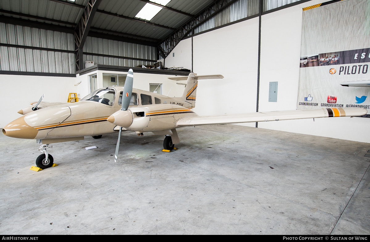Aircraft Photo of HC-CRK | Piper PA-44-180T Turbo Seminole | GrandAviation | AirHistory.net #48480