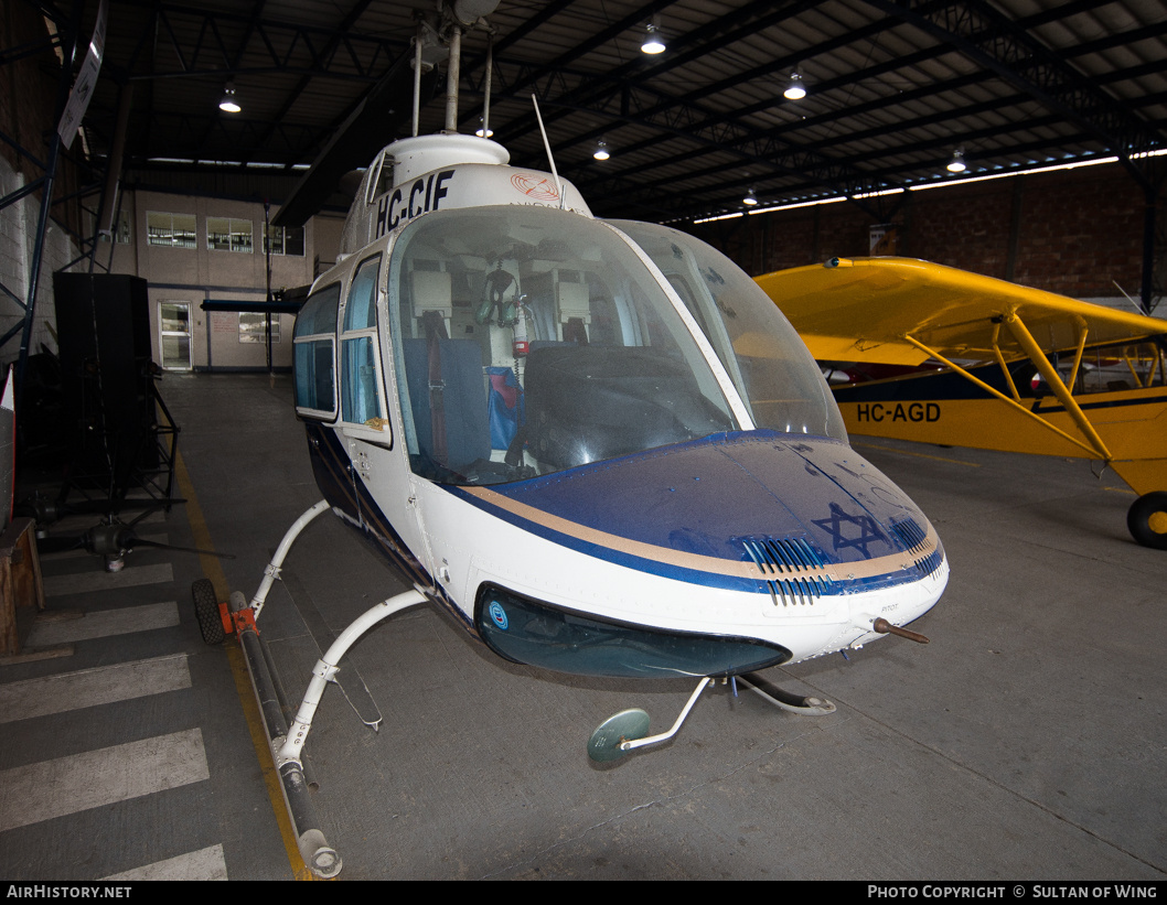 Aircraft Photo of HC-CIF | Bell 206B JetRanger II | AirHistory.net #48481