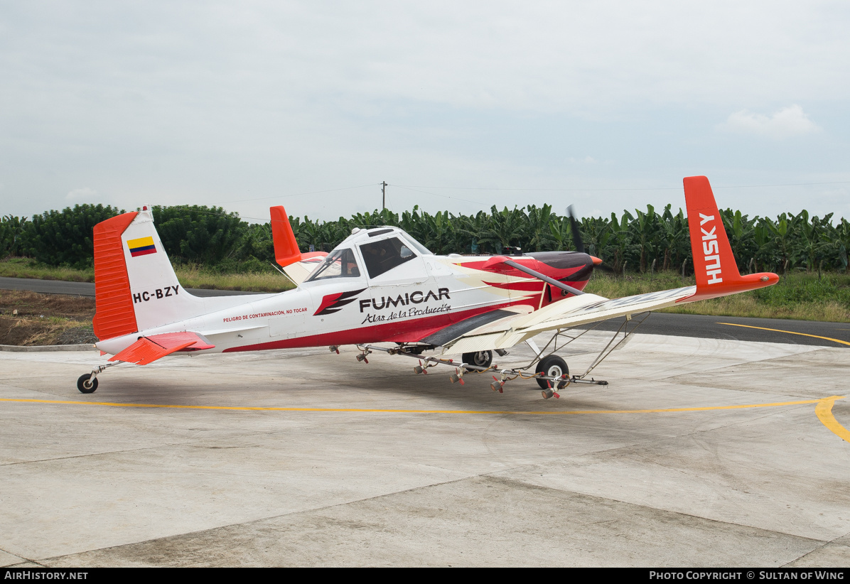 Aircraft Photo of HC-BZY | Cessna T188C Ag Husky | Fumicar | AirHistory.net #48487