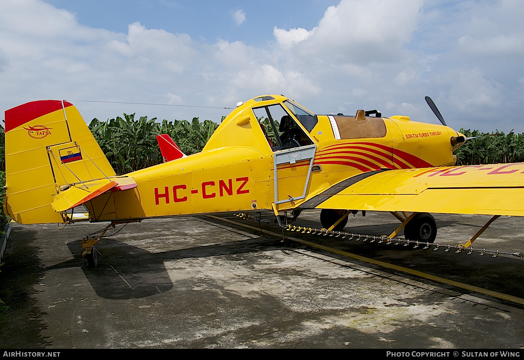 Aircraft Photo of HC-CNZ | Ayres S2R-T34 Turbo Thrush | FAPSA - Fumigaciones Aereas Perez | AirHistory.net #48494