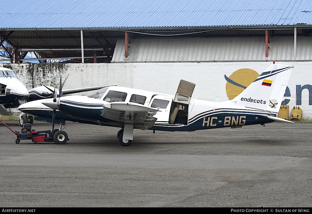 Aircraft Photo of HC-BNG | Piper PA-34-220T Seneca III | Endecots Servicios Aereos | AirHistory.net #48498