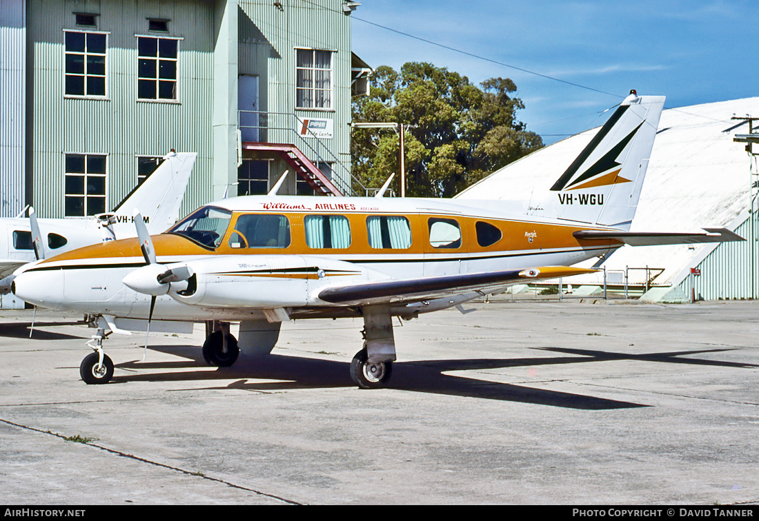 Aircraft Photo of VH-WGU | Piper PA-31-310 Navajo | Williams Airlines | AirHistory.net #48510