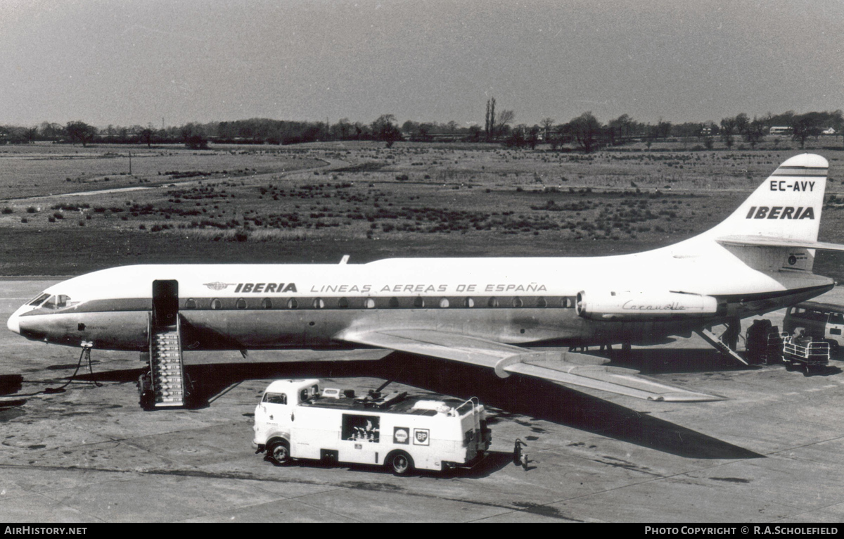 Aircraft Photo of EC-AVY | Sud SE-210 Caravelle VI-R | Iberia | AirHistory.net #48538