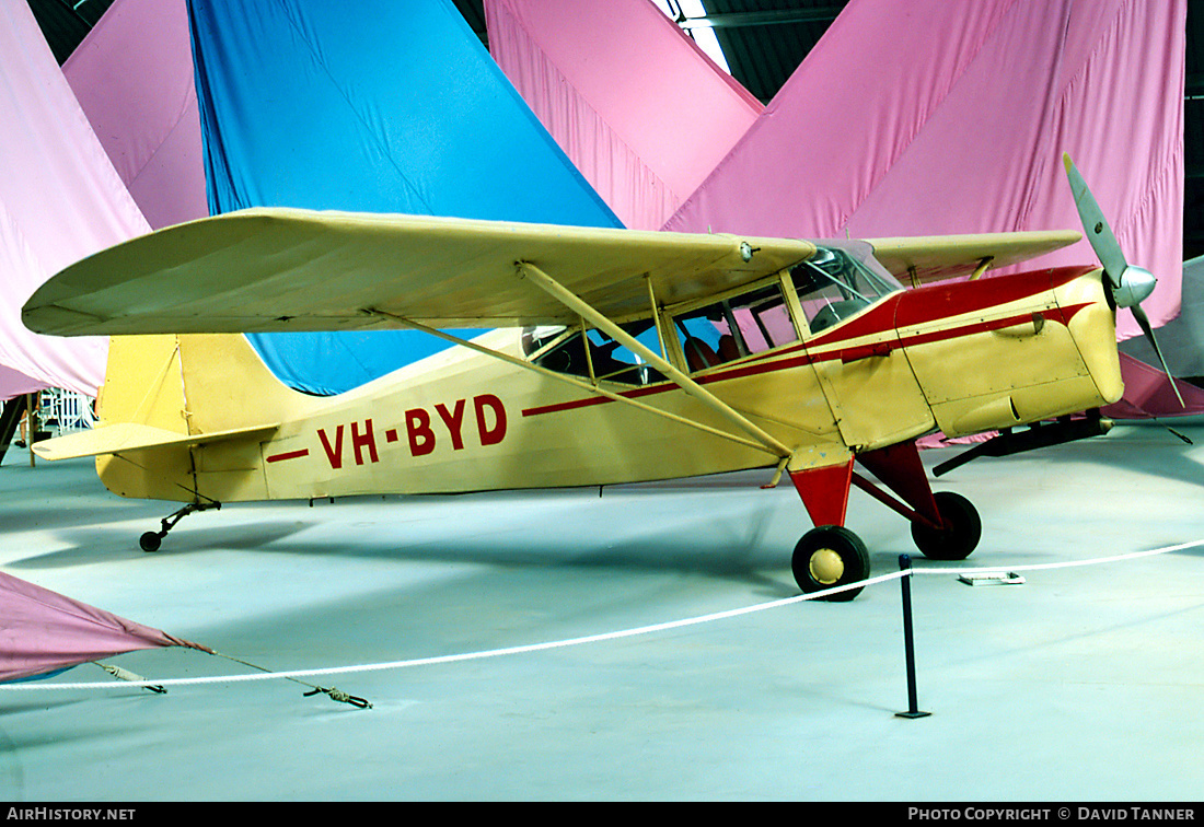 Aircraft Photo of VH-BYD | Auster J-5G Cirrus Autocar | AirHistory.net #48539