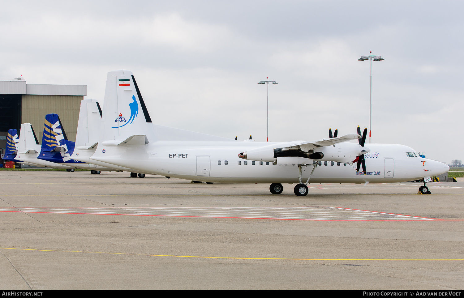 Aircraft Photo of EP-PET | Fokker 50 | Iranian Air Transport - Naft | AirHistory.net #48543
