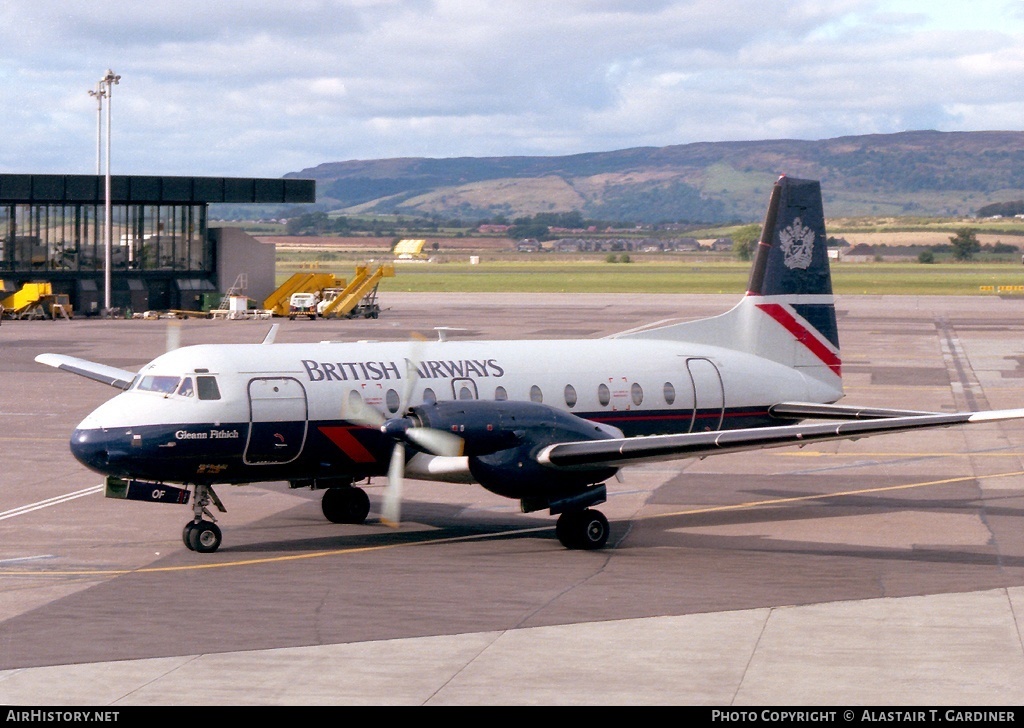 Aircraft Photo of G-BCOF | Hawker Siddeley HS-748 Srs2B/287 | British Airways | AirHistory.net #48544