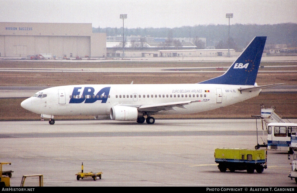 Aircraft Photo of OO-LTL | Boeing 737-3M8 | EBA - Eurobelgian Airlines | AirHistory.net #48562