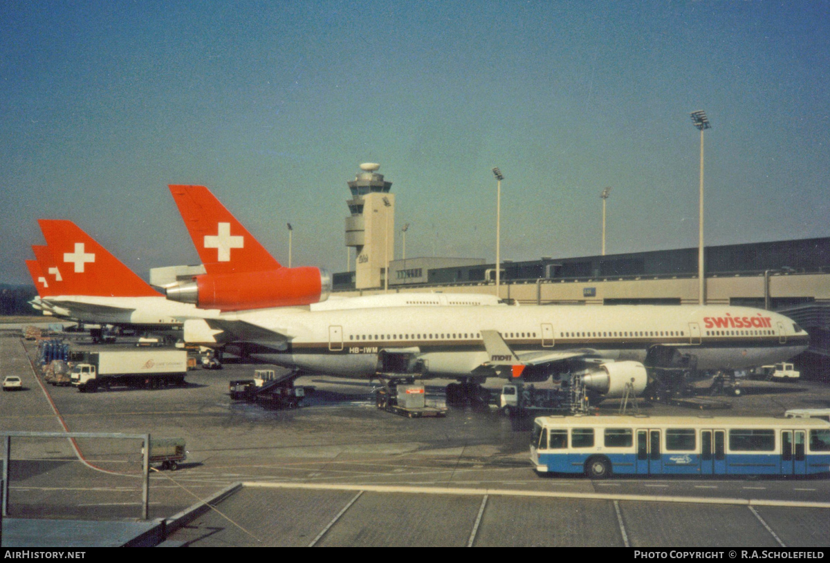 Aircraft Photo of HB-IWM | McDonnell Douglas MD-11 | Swissair | AirHistory.net #48564