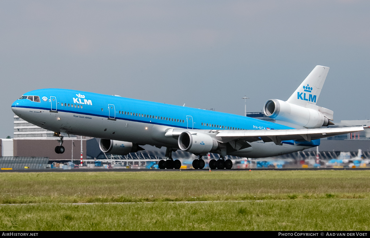 Aircraft Photo of PH-KCA | McDonnell Douglas MD-11 | KLM - Royal Dutch Airlines | AirHistory.net #48570