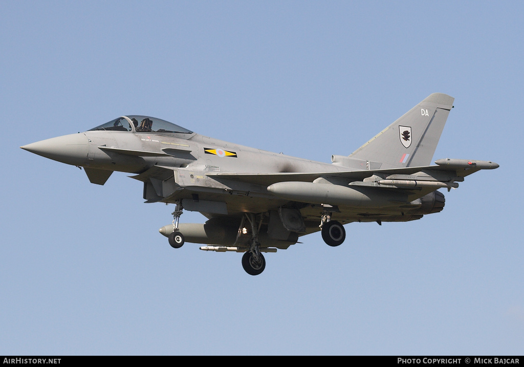 Aircraft Photo of ZJ931 | Eurofighter EF-2000 Typhoon F2 | UK - Air Force | AirHistory.net #48577