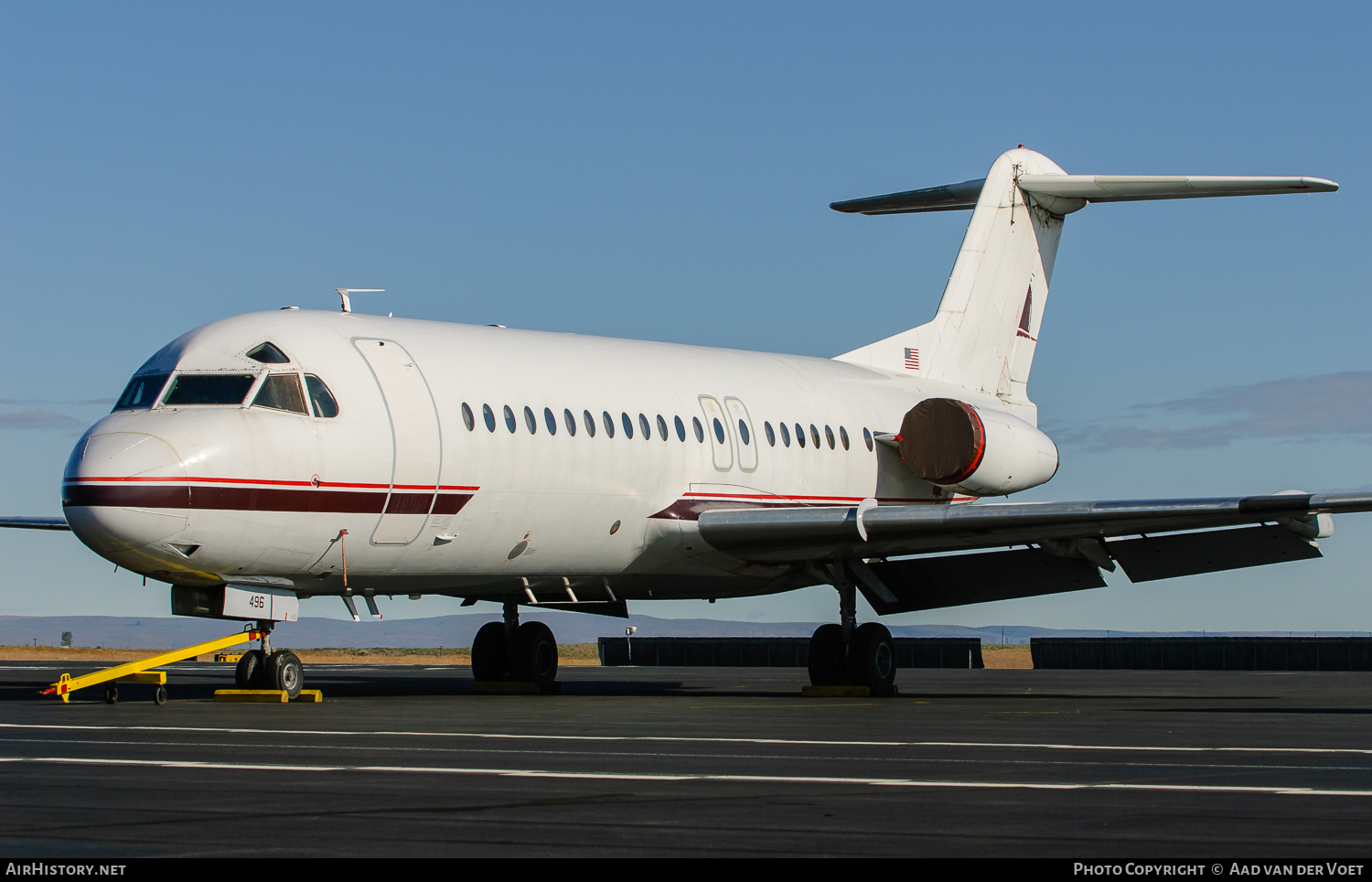 Aircraft Photo of N496US | Fokker F28-4000 Fellowship | Horizon Air | AirHistory.net #48581