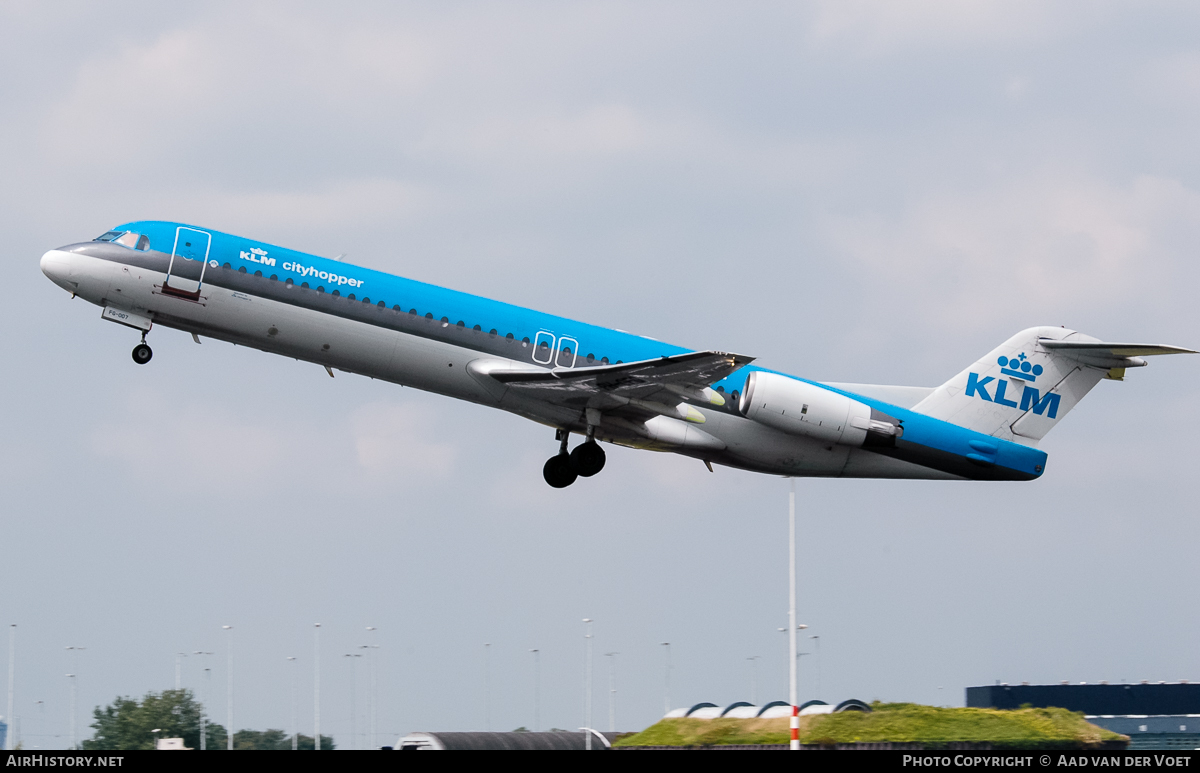 Aircraft Photo of PH-OFG | Fokker 100 (F28-0100) | KLM Cityhopper | AirHistory.net #48586