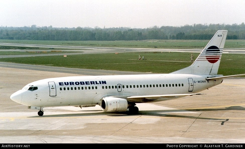 Aircraft Photo of G-MONH | Boeing 737-3Y0 | Euroberlin | AirHistory.net #48587
