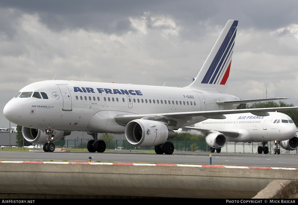 Aircraft Photo of F-GUGO | Airbus A318-111 | Air France | AirHistory.net #48591