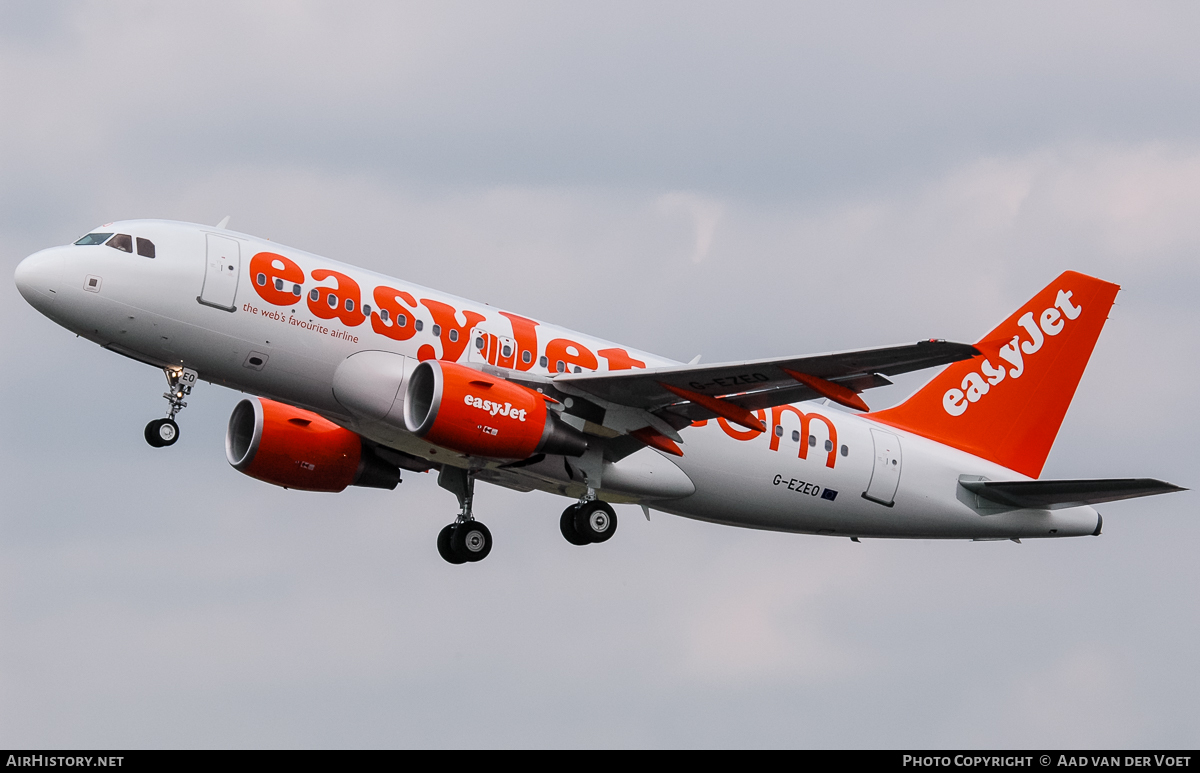 Aircraft Photo of G-EZEO | Airbus A319-111 | EasyJet | AirHistory.net #48593