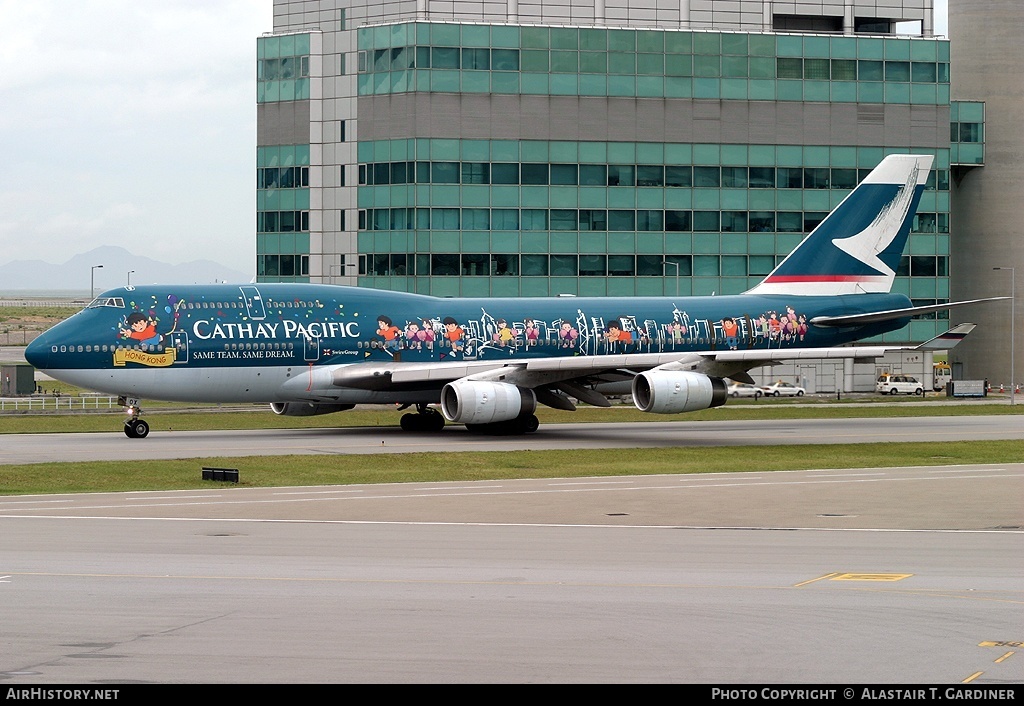 Aircraft Photo of B-HOX | Boeing 747-467 | Cathay Pacific Airways | AirHistory.net #48596